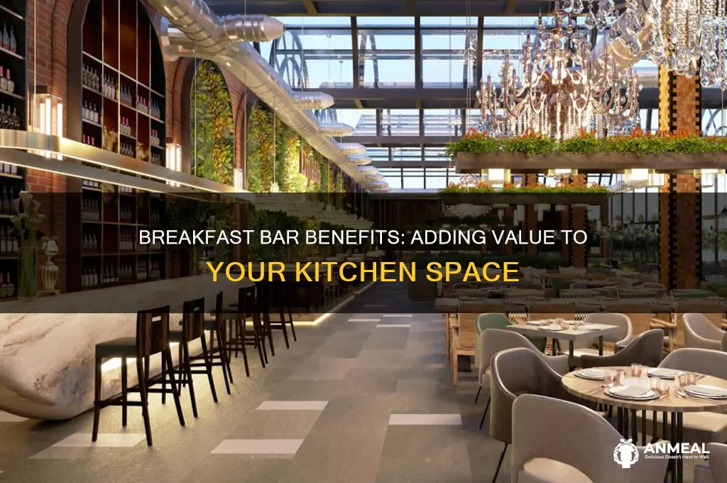does kitchen breakfast bar add value