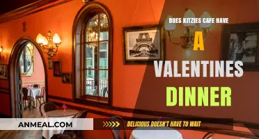 Kitzies Cafe Valentine's Dinner: Romantic Menu and Reservations Available