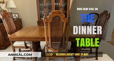 KLM's Iconic Dinner Table Tradition: Still Served Today?