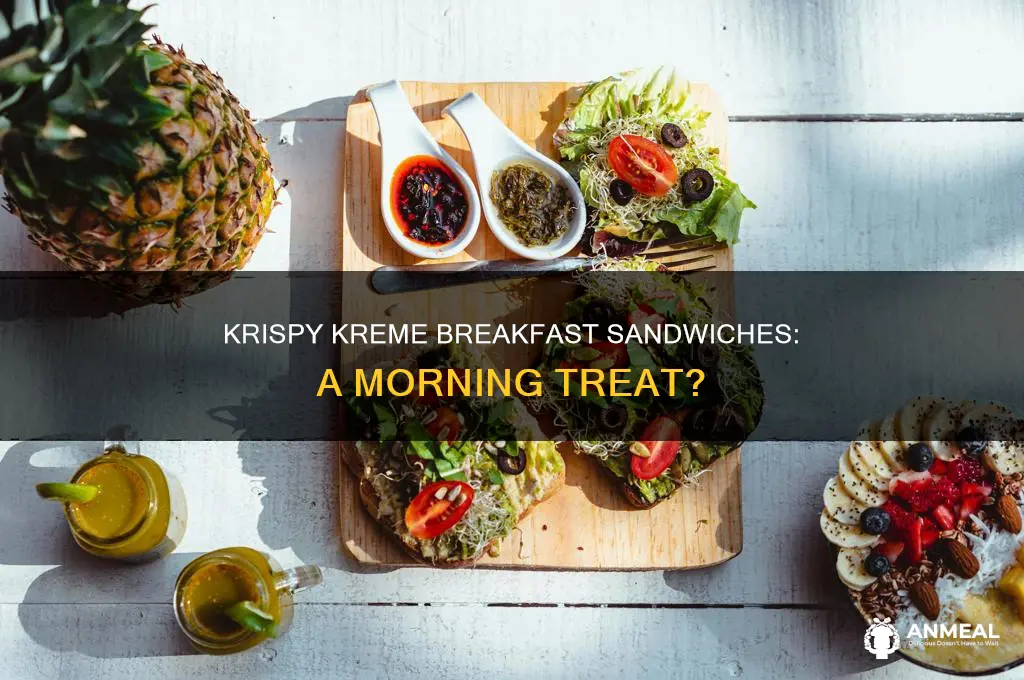 does krispu kreme have breakfast sandwiches