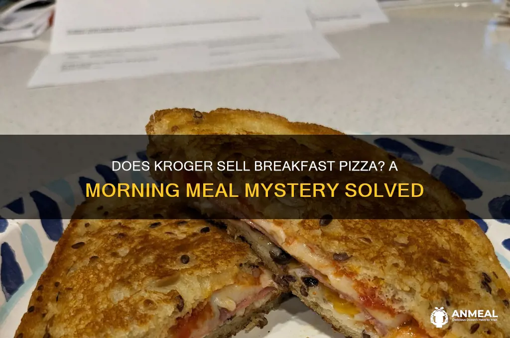 does kroger sell breakfast pizza