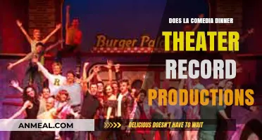 Does La Comedia Dinner Theater Record Their Live Productions?