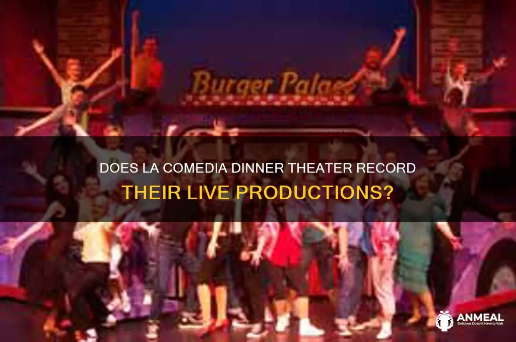 does la comedia dinner theater record productions