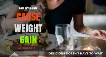 Late Dinner and Weight Gain: Fact or Fiction?