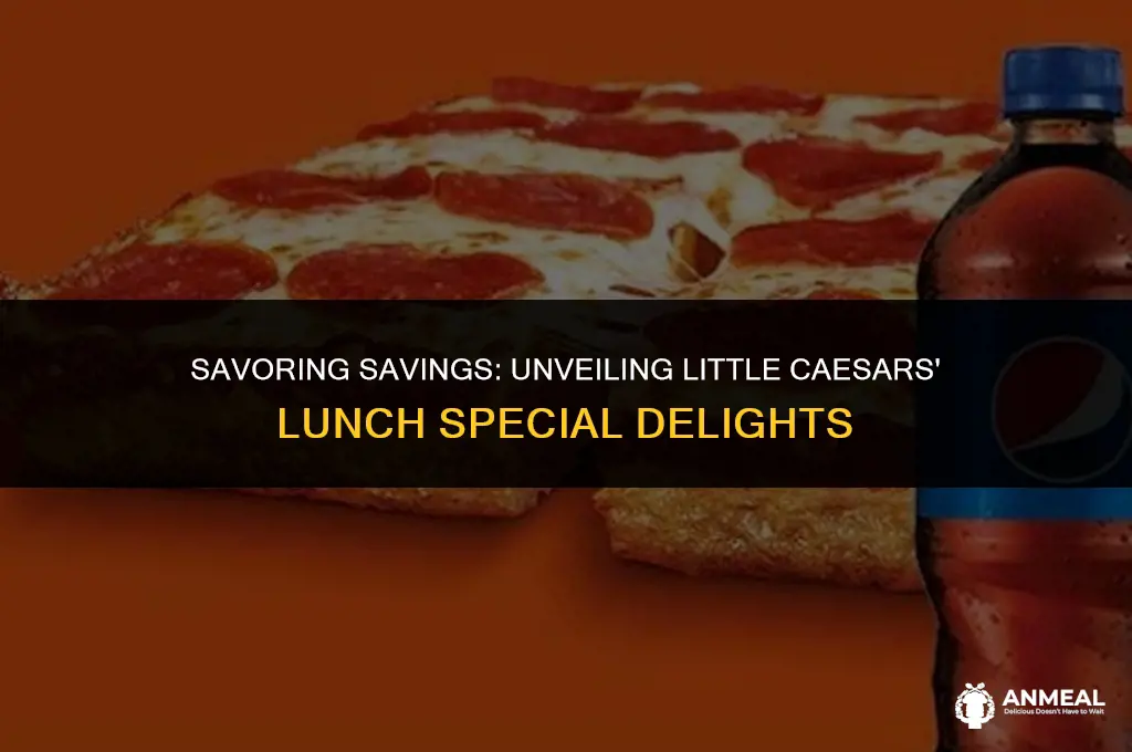does little caesars have a lunch special