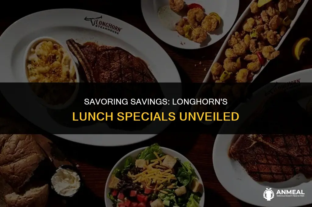 does longhorn have lunch specials