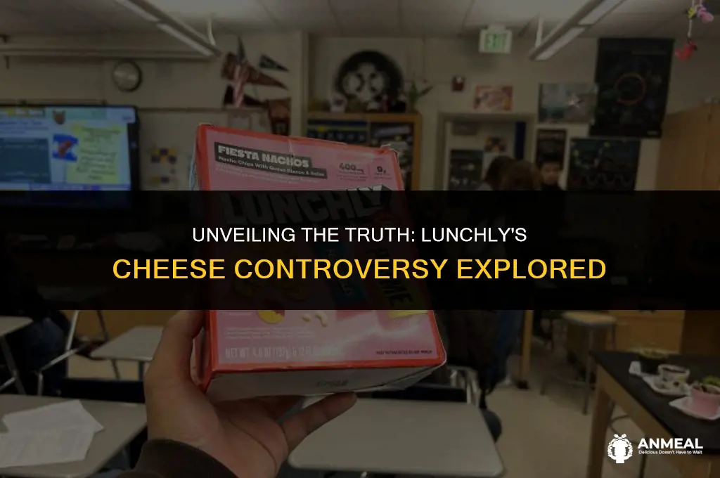 does lunchly have moldy cheese
