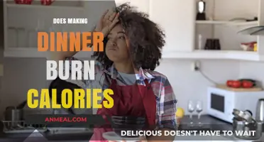Cooking Up a Sweat: How Making Dinner Burns Calories