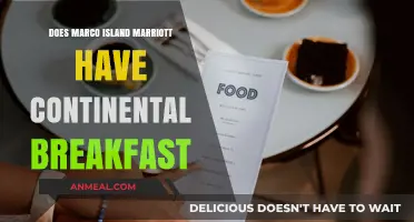 Marco Island Marriott: Continental Breakfast Options