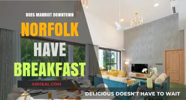 Marriot Norfolk: Breakfast, What's on the Menu?