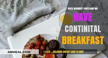 Marriott Portland: Continental Breakfast Included?