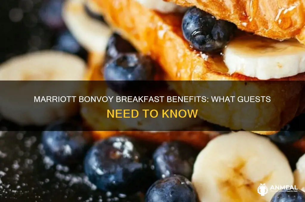 does marriott bonvoy have breakfast