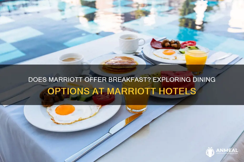 does marriott have breakfast