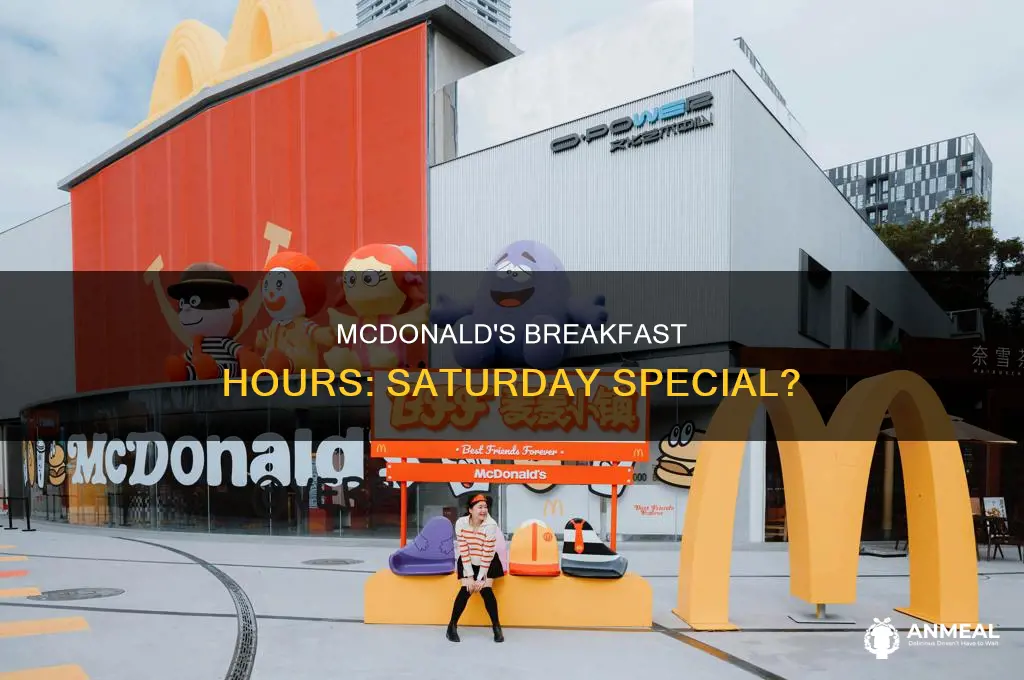 does mc donalds sale breakfast untill 11 on sat