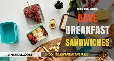 McAlister's Breakfast Sandwiches: What's on Offer?