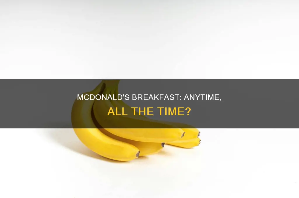 does mcdonadl have all day breakfast