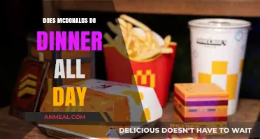 McDonald's Dinner Menu: All-Day Availability Explained and Options