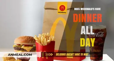 McDonald's Dinner Menu: All-Day Availability Explained and Options