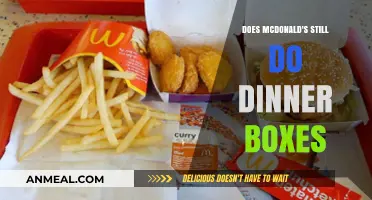 McDonald's Dinner Boxes: Are They Still on the Menu?