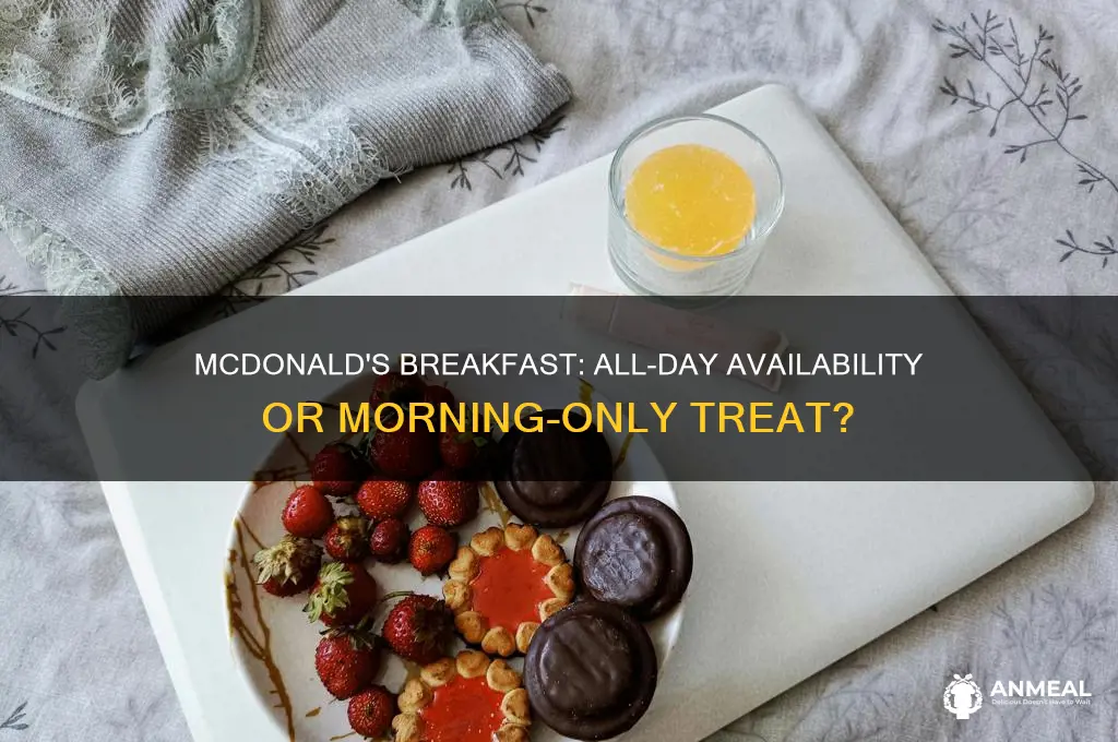 does mcdonals sell breakfast all day