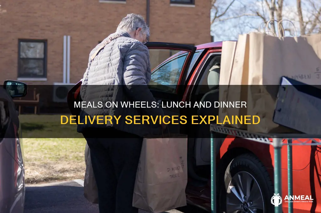 does meals on wheels deliver lunch and dinner