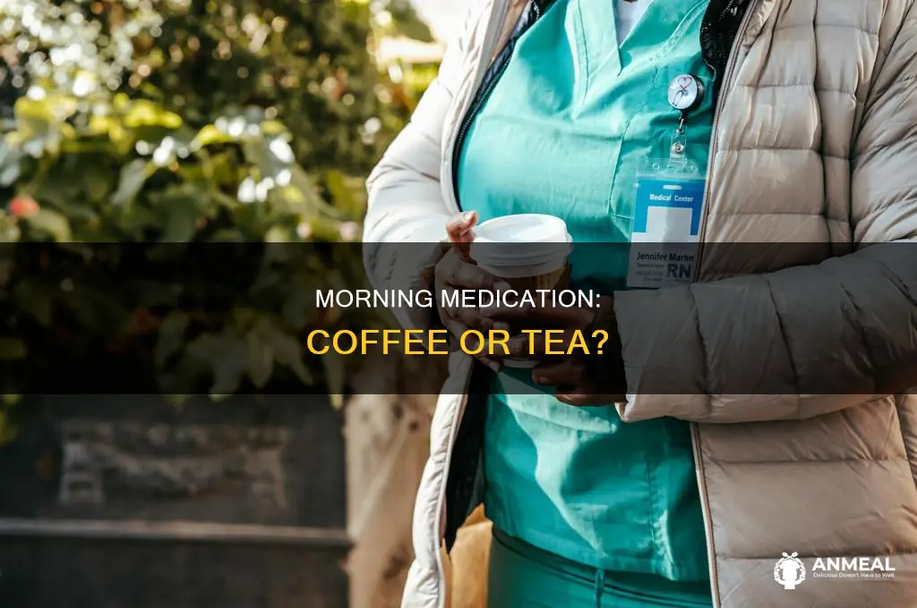 does medication with breakfast include coffee