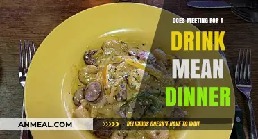 Does Meeting for a Drink Imply Dinner? Decoding Social Etiquette