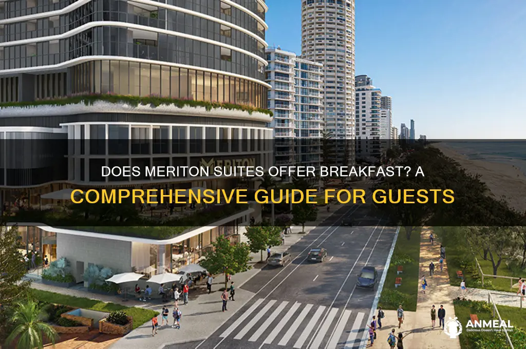 does meriton suites have breakfast