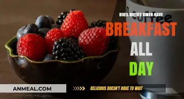 Metro Diner: Breakfast All Day?