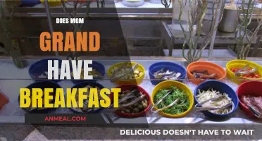 MGM Grand Breakfast Options: What's Available for Early Risers?