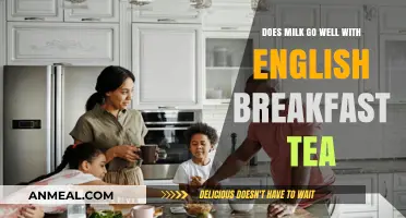 Milk and English Breakfast Tea: A Perfect Pairing?