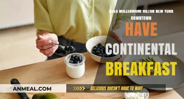 Continental Breakfast at Millennium Hilton New York Downtown: What's Included?