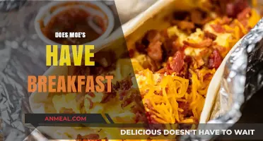 Does Moe's Serve Breakfast? Exploring Menu Options and Availability