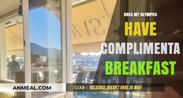 Mt. Olympus Breakfast: What's on the House?