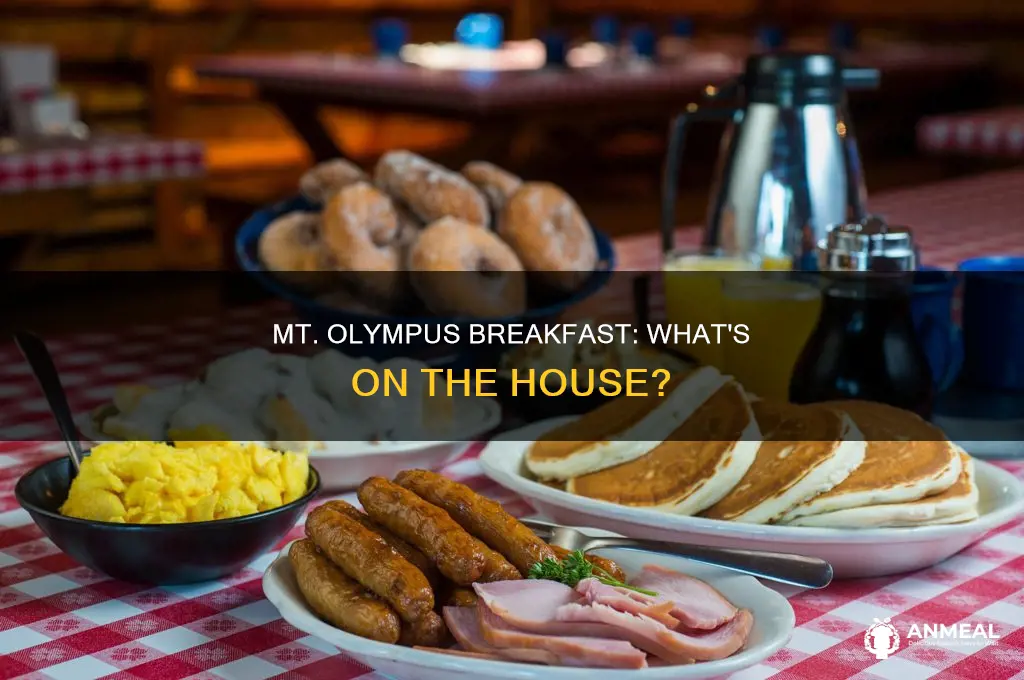 does mt olympus have complimentary breakfast