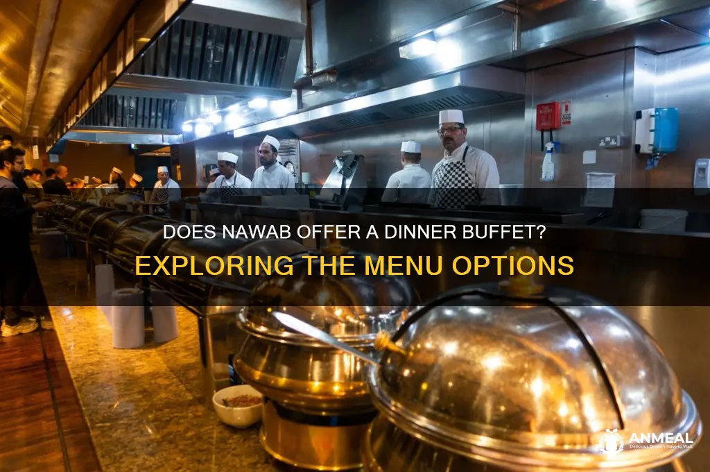 does nawab do a dinner buffet