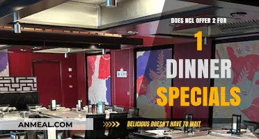 NCL's Dining Deals: Unveiling 2-for-1 Dinner Specials and Savings