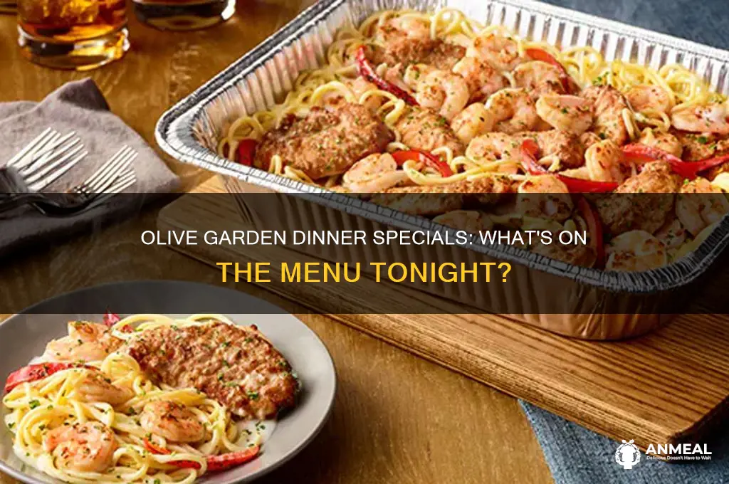 does olive garden have dinner specials
