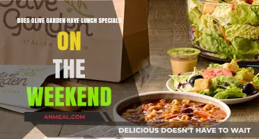 Olive Garden Weekend Lunch Specials: Savor the Savings!