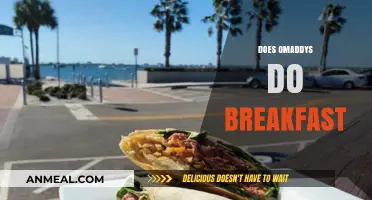 Does Omaddys Serve Breakfast? Exploring Morning Menu Options and Availability