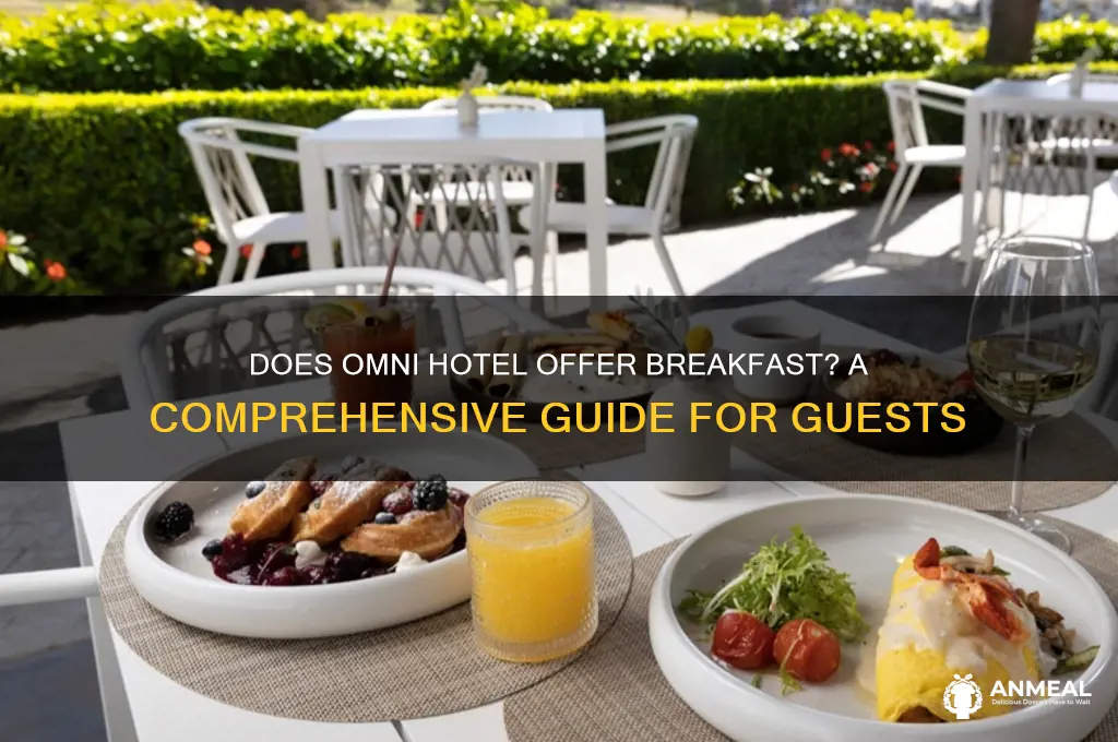 does omni hotel have breakfast