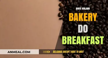 Does Orland Bakery Serve Breakfast? A Morning Menu Review