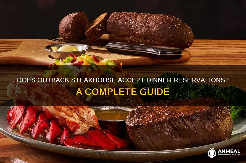 does outback do reservations for dinner
