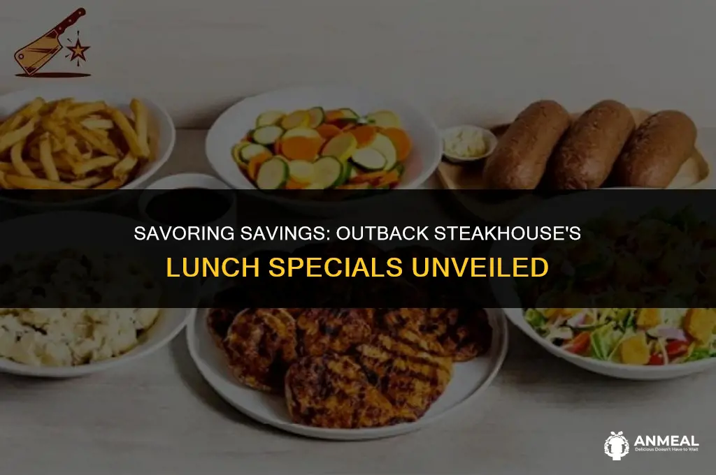 does outback steakhouse have lunch specials