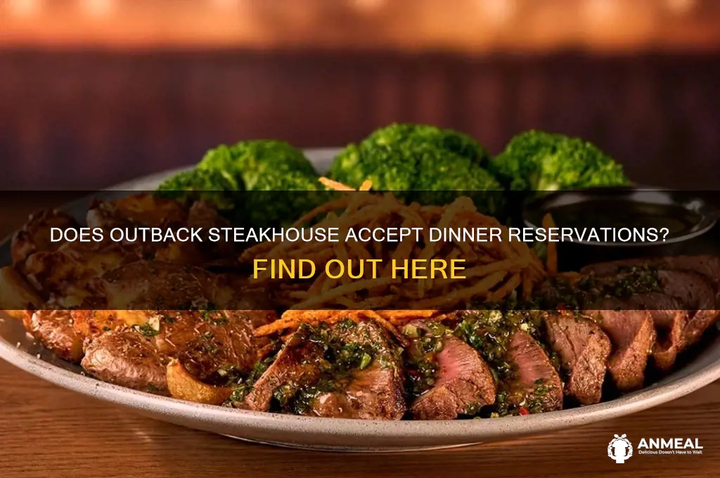 does outback take reservations for dinner