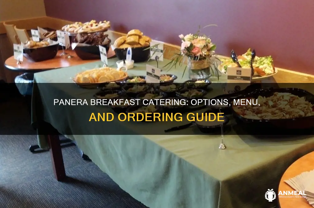does panera cater breakfast