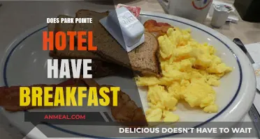 Park Pointe Hotel: Breakfast Included or Not?
