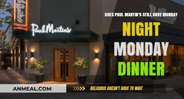 Paul Martin's Monday Night Dinner: Still a Weekly Tradition?
