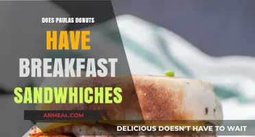 Paula's Donuts: Breakfast Sandwiches or Just Donuts?