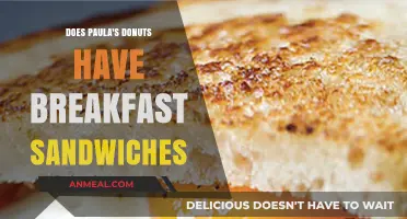 Paula's Donuts: Breakfast Sandwiches and More